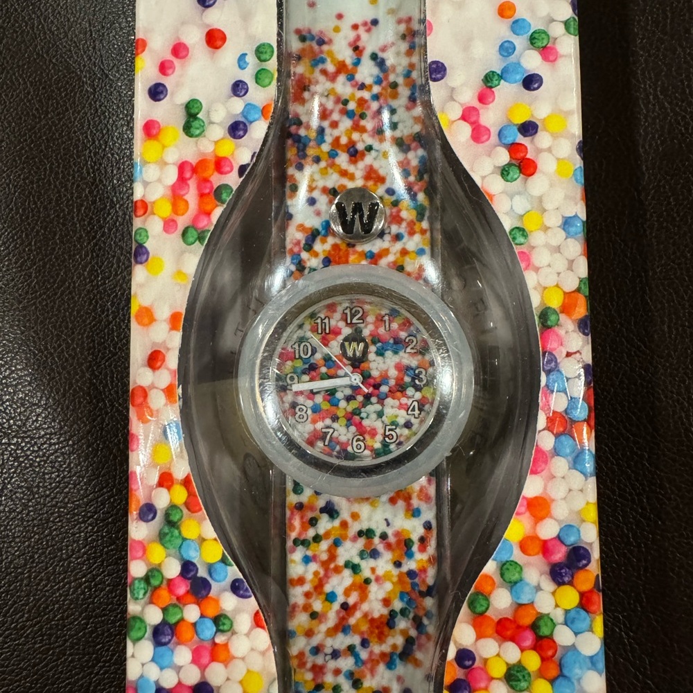 *New* Watchitude sprinkle dot slap watch